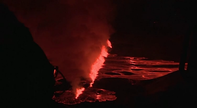 El volcán de Islandia vuelve a entrar en erupción por segunda vez en el 2024 | VIDEO