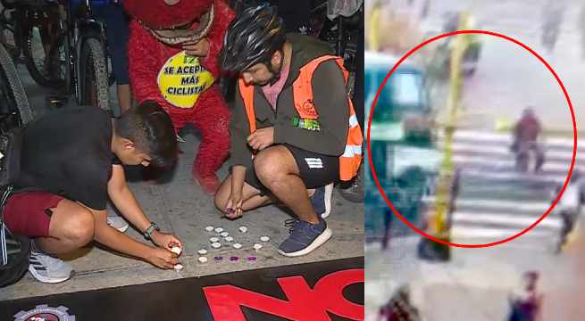 Ciclista muere atropellado por bus en el Óvalo Higuereta