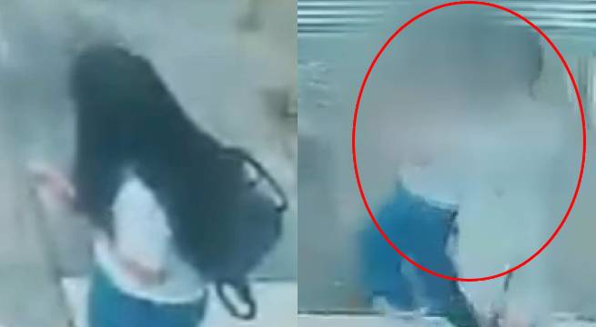 Cogotean a alumna de colegio para robarle su mochila