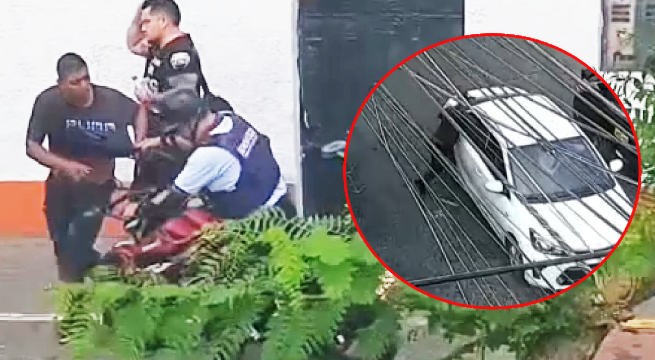 Capturan a ladrón que acababa de robar un celular