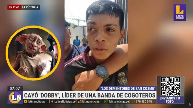 La Victoria: Capturan a 'Dobby', cabecilla de una banda criminal de cogoteros