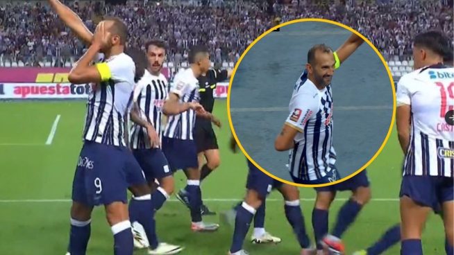 Alianza Lima vs. Sporting Cristal: Hernán Barcos festeja gol con curioso baile | VIDEO