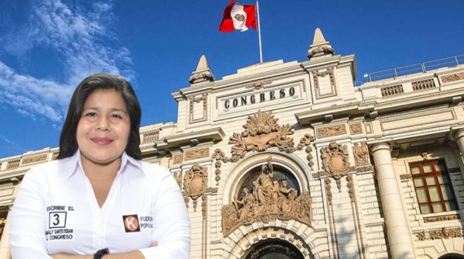 JNE retiró credenciales a María Cordero y convocó a Magally Santisteban para asumir como congresista