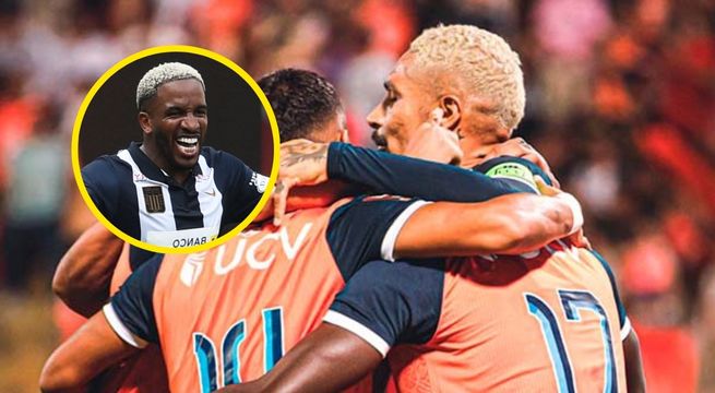 ¡Lo gritó! Así celebró Jefferson Farfán el gol de Paolo Guerrero por la UCV