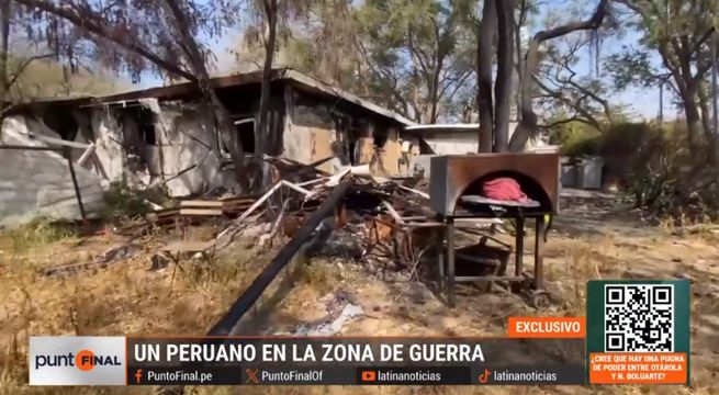 Un peruano en la zona de guerra: Punto Final llegó a Israel
