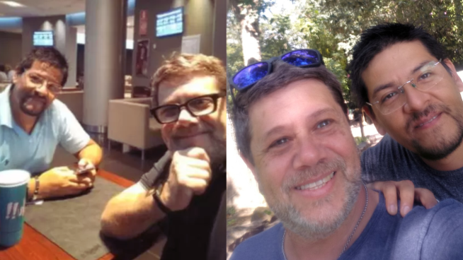 Se divorcia de su esposa luego de 26 años e inicia relación con su vecino