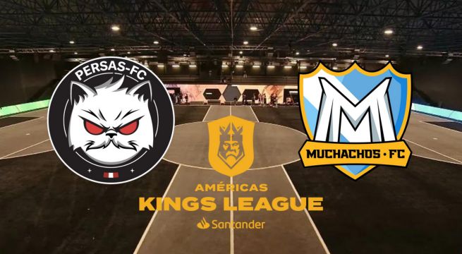 Dónde ver EN VIVO Persas vs. Muchachos FC por la Kings League Américas