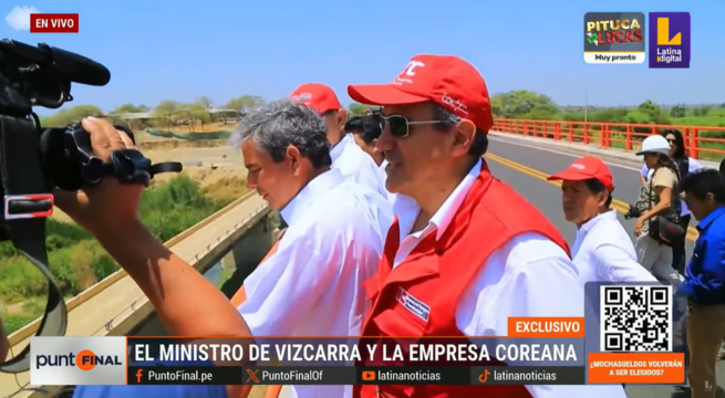 Exministro de Martín Vizcarra fue asesor de empresa coreana que ganó contratos en su gestión