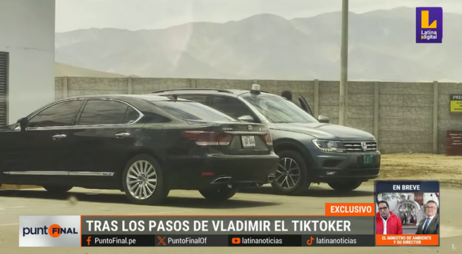 Vehículo presidencial fue captado en zona donde estuvo escondido Vladimir Cerrón