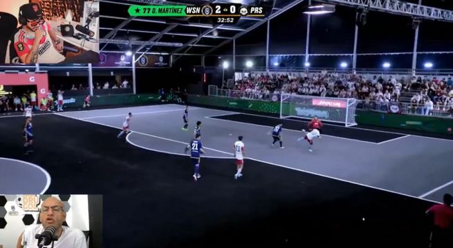 El golazo de Reimond Manco en la Kings League | VIDEO