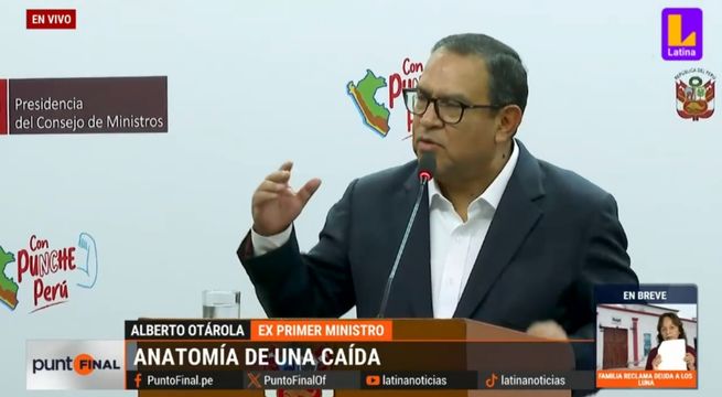 Cronología de una caída: El audio que provocó la salida de Otárola de PCM