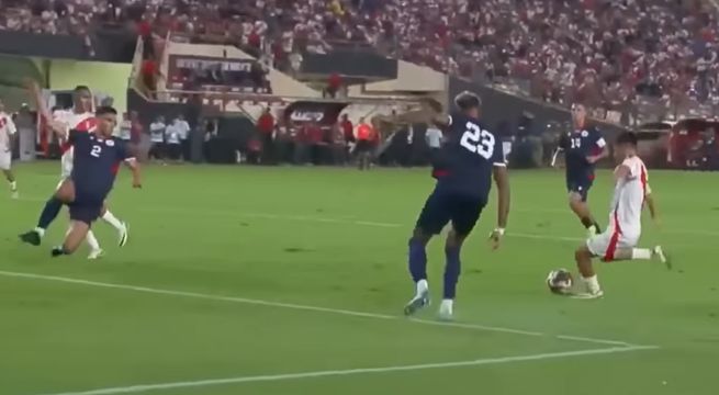 El gol de Piero Quispe a ras de cancha: así se vivió su primera anotación con Perú | VIDEO