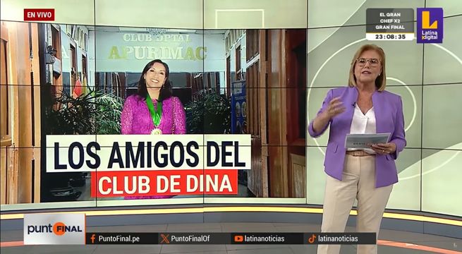 Los amigos del club de Dina Boluarte: Por qué se le investiga de posible lavado de activos