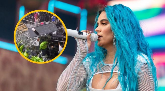 Karol G: concierto de colombiana casi termina en tragedia tras brutal pelea