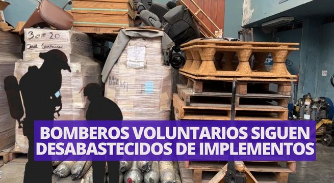 Costosos equipos llevan más de 4 años sin uso y almacenados en la Intendencia de Bomberos