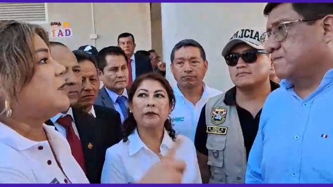 Congresista discute con ministra de Agricultura por mal estado de colegios: 