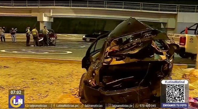 Padres de familia pierden la vida en fatídico accidente en la Costa Verde