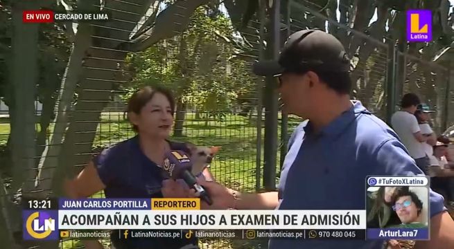Perrita muerde a reportero de Latina en plena transmisión