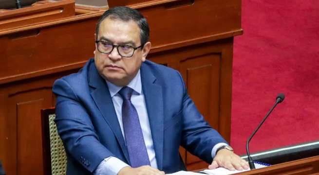 Alberto Otárola llegó a la Fiscalía para declarar por el caso Cofre