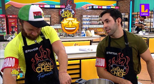 El Gran Chef Famosos: Gloria Palao no soportó que Jota Benz se robe todos los ajíes y lo acusó con Peláez