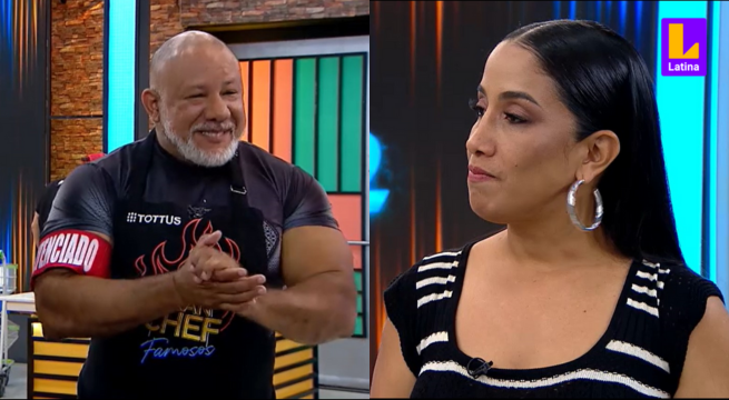 Quedó fascinada: Nelly bautiza a Steve Palao como 