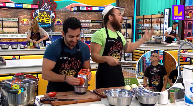 No quiere hacer dúo: Rodrigo explotó con Damián por interrumpir su canto en El Gran Chef Famosos