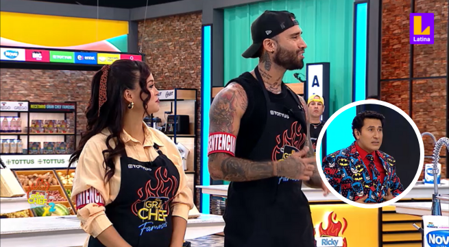 El Gran Chef Famosos X2: Jota Benz confiesa ser el que tiene antojos en el embarazo de Angie Arizaga