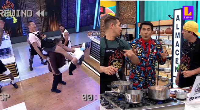 El Gran Chef Famosos X2: Armando Machuca quiere imitar a Javier Masías y exige hacer el helicóptero con los Skándalo