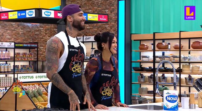 El Gran Chef Famosos X2: Jota Benz y Angie Arizaga están orgullosos de su trabajo