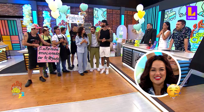 El Gran Chef Famosos X2: Angie Arizaga se emociona hasta las lágrimas al ver las previas para su Baby Shower