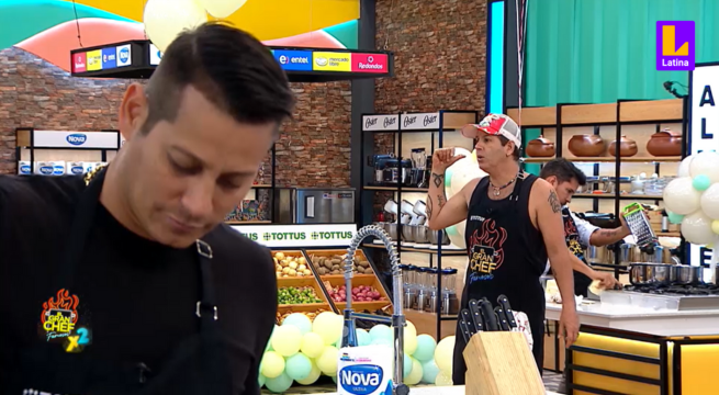 El Gran Chef Famosos: Ricky exige un guachimán en el abatidor por temor a que Damián se lleve sus 