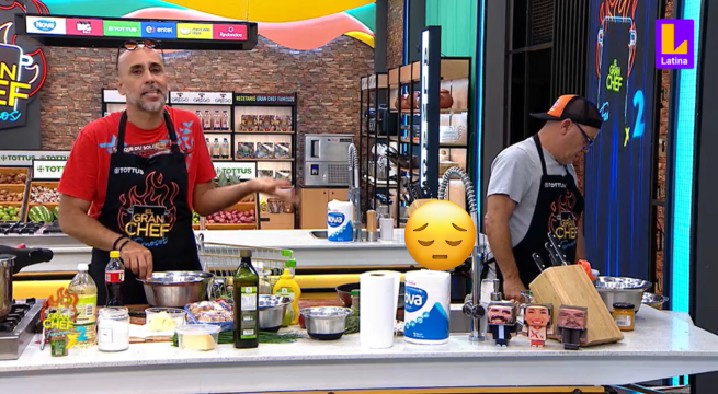 El Gran Chef Famosos X2: Damián Ode teme ser eliminado y comienza a despedirse de sus fans, ¿predice su derrota?