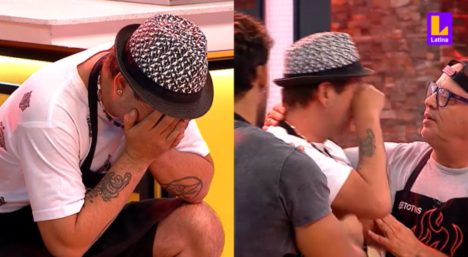 Ricky Trevitazo rompe en llanto tras ser eliminado de El Gran Chef Famosos X2 junto a Luigui Carbajal