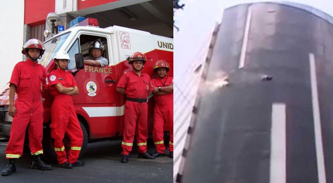 Reportan incendio de gran proporción en edificio de Surco