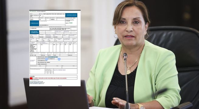 Rolex de Dina Boluarte fue importado al Perú en 2022, según Aduanas: presidenta no lo compró