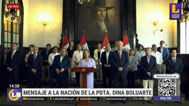 Dina Boluarte: 