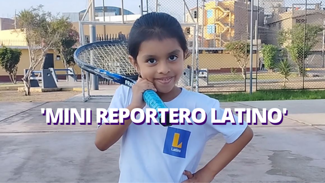 'Mini reportero latino': Alessia Tesén y su relato sobre la importancia del deporte