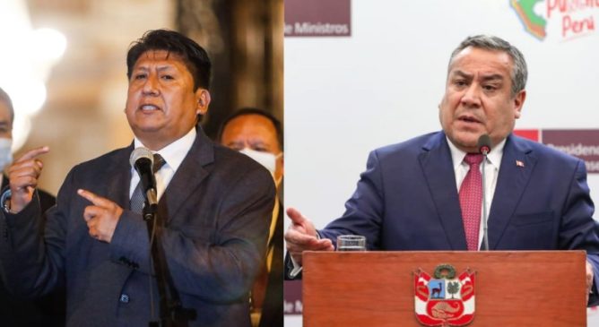 Perú Libre no dará voto de confianza a gabinete de Gustavo Adrianzén