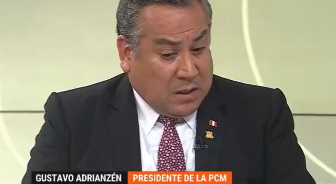 Gustavo Adrianzén sobre Dina Boluarte y el caso Rolex: 