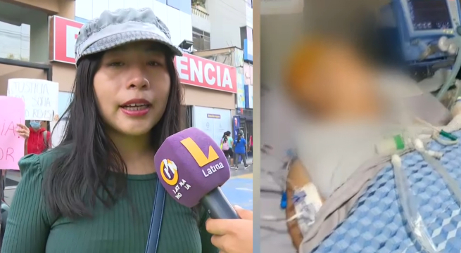 Madre de familia queda en UCI tras caerle piedra en bus del Corredor Morado