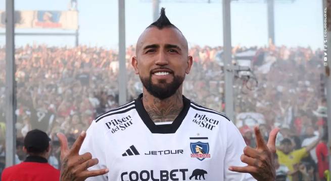 Arturo Vidal retornó a Colo Colo este año, tras su paso por el fútbol brasileño.