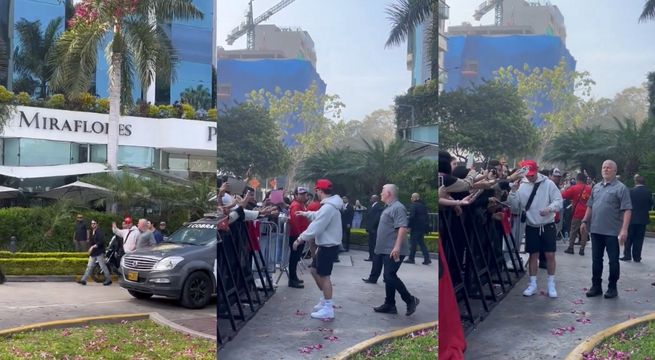 Jonas Brothers firmaron autógrafos a fans afuera de su hotel en Miraflores [VIDEO]
