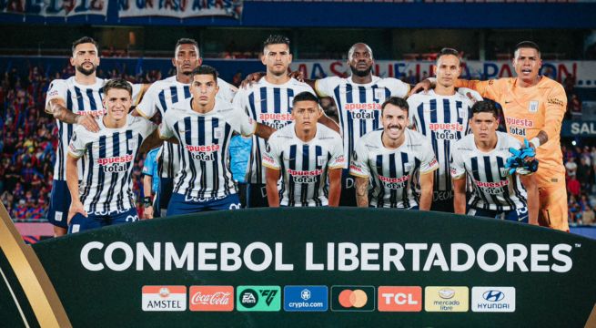 Así queda la tabla de posiciones tras la derrota de Alianza Lima ante Cerro Porteño