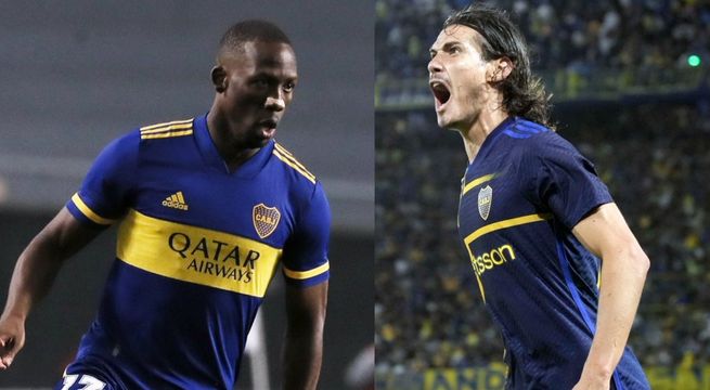 Luis Advíncula dio espectacular asistencia a Cavani para gol de Boca Juniors