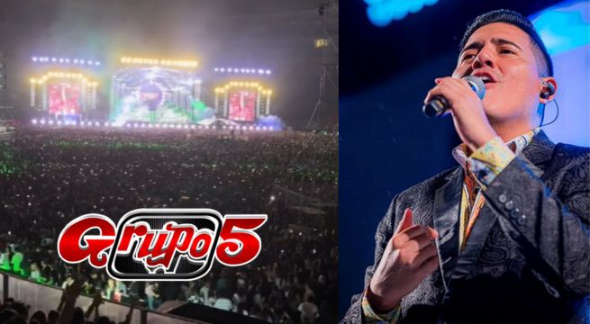 Concierto de Grupo 5 presentó fallas de audio y así reaccionó el público [VIDEO]