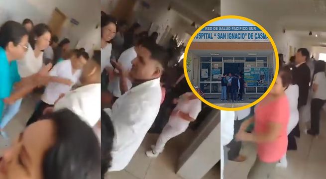 Casma: Médicos y enfermeras realizan fiesta dentro de hospital [VIDEO]