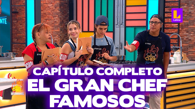 El Gran Chef Famosos – Viernes 05 de abril – PROGRAMA COMPLETO