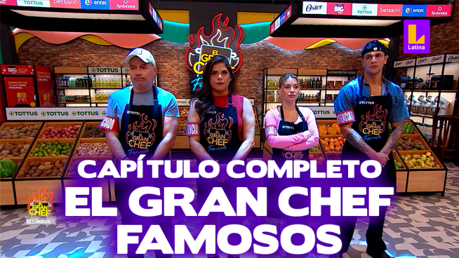 El Gran Chef Famosos – Miércoles 10 de abril – PROGRAMA COMPLETO