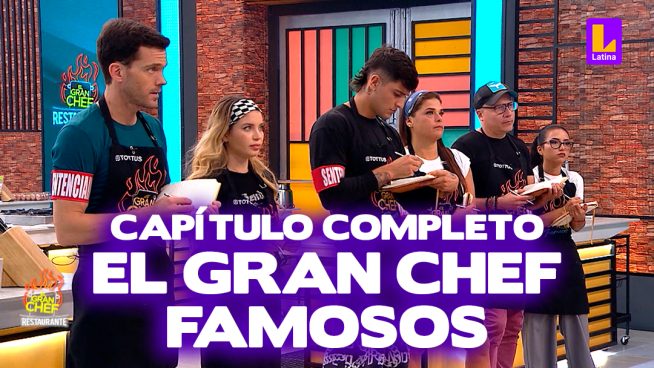 El Gran Chef Famosos – Lunes 22 de abril – PROGRAMA COMPLETO