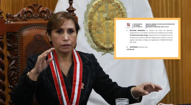 PJ negó solicitud de Benavides para conocer la identidad del 'agente Roberto'